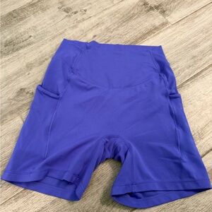 Women's Purple Bike Shorts size medium